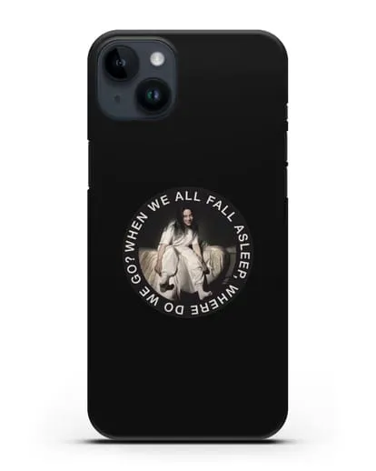 Чехол с изображением Billie Eilish силиконовый для iPhone 14 Plus