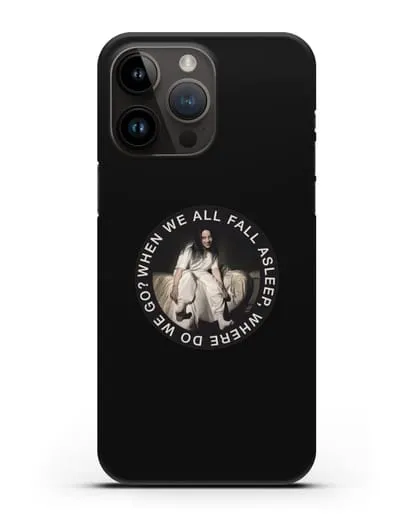 Чехол с изображением Billie Eilish силиконовый для iPhone 14 Pro Max
