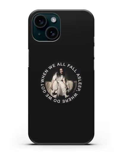 Чехол с изображением Billie Eilish силиконовый для iPhone 15