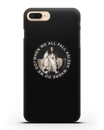 Чехол с изображением Billie Eilish силиконовый для iPhone 8 Plus