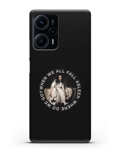 Чехол с изображением Billie Eilish силиконовый для Xiaomi Poco F5