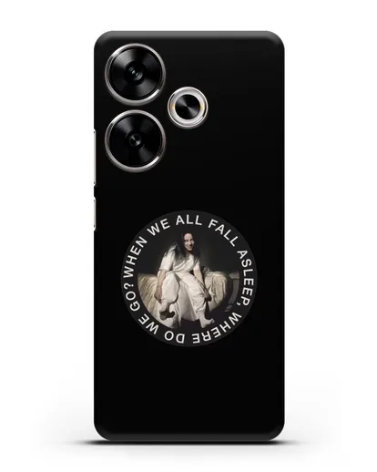 Чехол с изображением Billie Eilish силиконовый для Xiaomi Poco F6