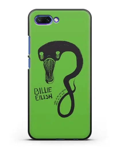 Чехол с иллюстрацией Billie Eilish силиконовый для Honor 10