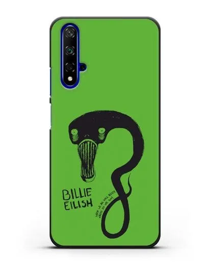 Чехол с иллюстрацией Billie Eilish силиконовый для Honor 20