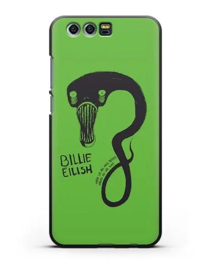 Чехол с иллюстрацией Billie Eilish силиконовый для Honor 9