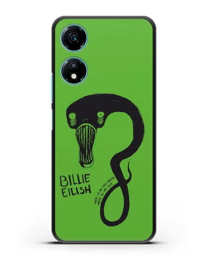 Чехол с иллюстрацией Billie Eilish силиконовый для Honor X5 Plus