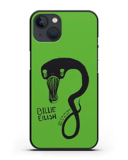 Чехол с иллюстрацией Billie Eilish силиконовый для iPhone 13 Mini