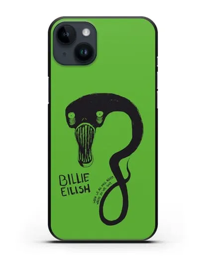 Чехол с иллюстрацией Billie Eilish силиконовый для iPhone 14 Plus