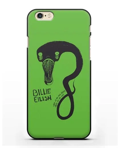 Чехол с иллюстрацией Billie Eilish силиконовый для iPhone 6s