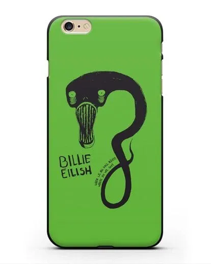 Чехол с иллюстрацией Billie Eilish силиконовый для iPhone 6 Plus