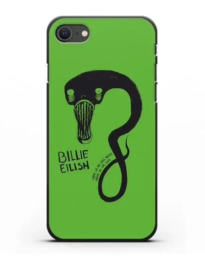 Чехол с иллюстрацией Billie Eilish силиконовый для iPhone SE 2020