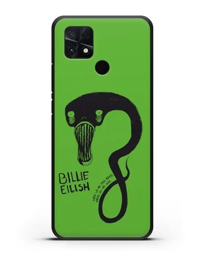 Чехол с иллюстрацией Billie Eilish силиконовый для Xiaomi Poco C40