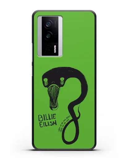 Чехол с иллюстрацией Billie Eilish силиконовый для Xiaomi Poco F5 Pro