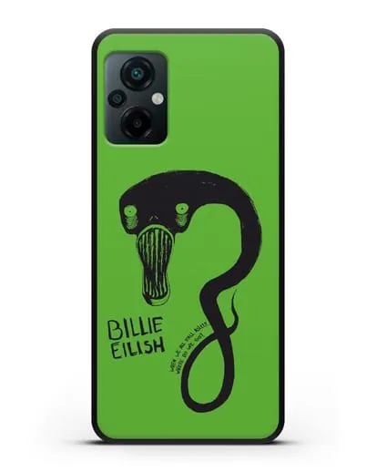 Чехол с иллюстрацией Billie Eilish силиконовый для Xiaomi Poco M5