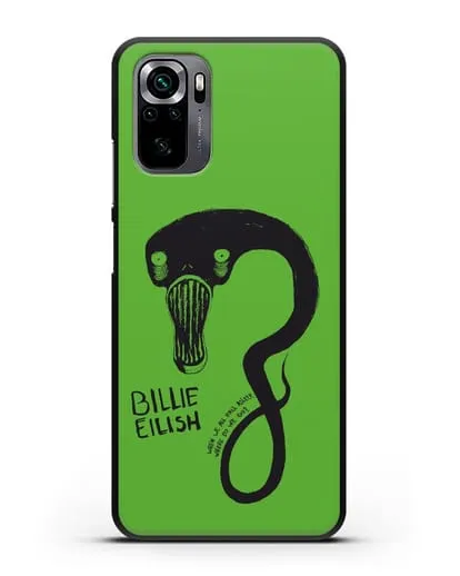 Чехол с иллюстрацией Billie Eilish силиконовый для Xiaomi Poco M5s