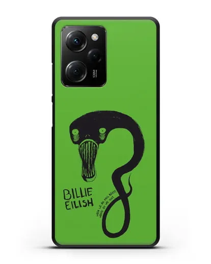 Чехол с иллюстрацией Billie Eilish силиконовый для Xiaomi Poco X5 Pro