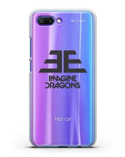 Чехол с логотипом Imagine Dragons силиконовый для Honor 10