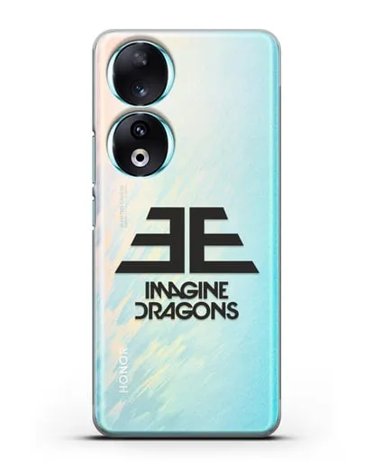 Чехол с логотипом Imagine Dragons силиконовый для Honor 90