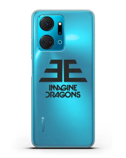Чехол с логотипом Imagine Dragons силиконовый для Honor X7a Plus