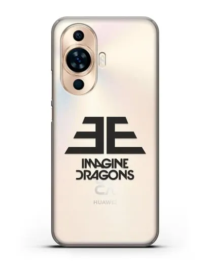 Чехол с логотипом Imagine Dragons силиконовый для Huawei Nova 11