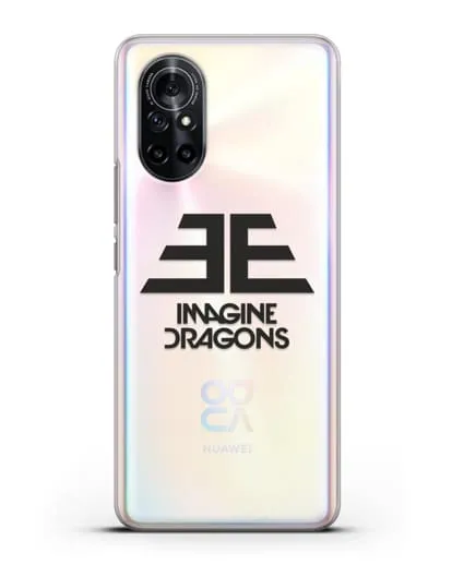 Чехол с логотипом Imagine Dragons силиконовый для Huawei Nova 8