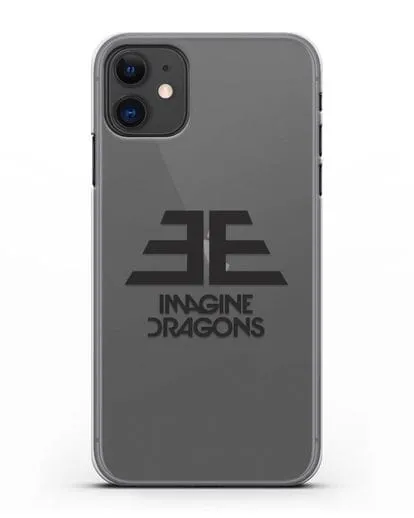 Чехол с логотипом Imagine Dragons силиконовый для iPhone 11