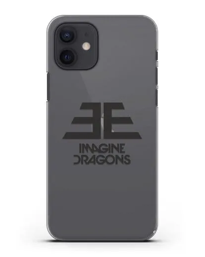 Чехол с логотипом Imagine Dragons силиконовый для iPhone 12