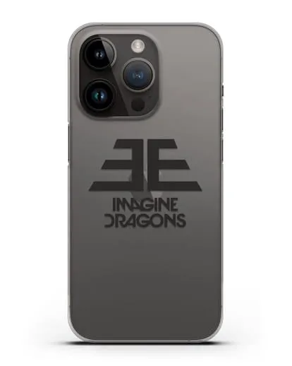Чехол с логотипом Imagine Dragons силиконовый для iPhone 14 Pro
