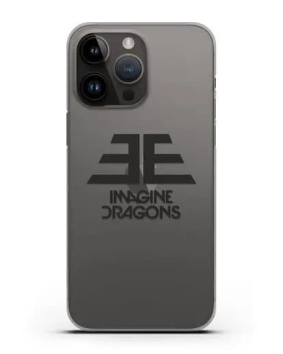 Чехол с логотипом Imagine Dragons силиконовый для iPhone 14 Pro Max