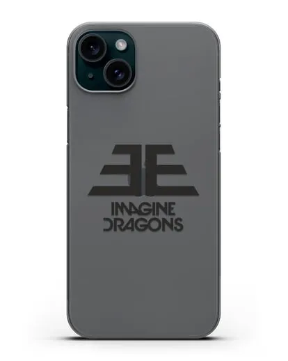 Чехол с логотипом Imagine Dragons силиконовый для iPhone 15 Plus