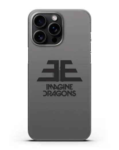 Чехол с логотипом Imagine Dragons силиконовый для iPhone 15 Pro Max