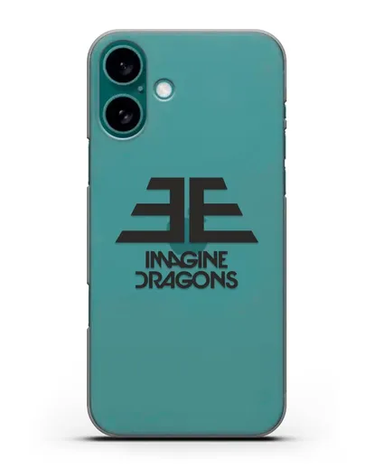 Чехол с логотипом Imagine Dragons силиконовый для iPhone 16 Plus