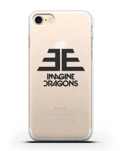Чехол с логотипом Imagine Dragons силиконовый для iPhone 8