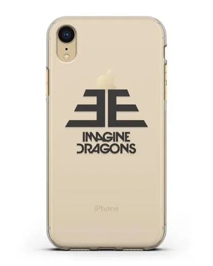 Чехол с логотипом Imagine Dragons силиконовый для iPhone XR