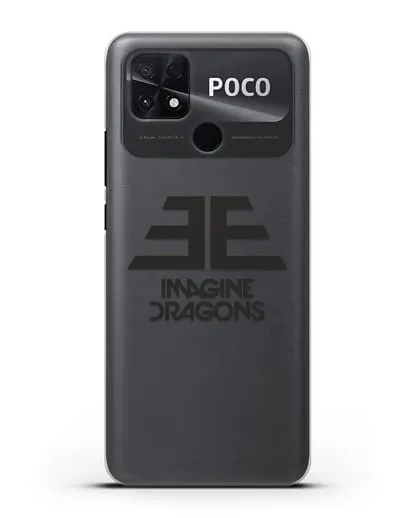 Чехол с логотипом Imagine Dragons силиконовый для Xiaomi Poco C40
