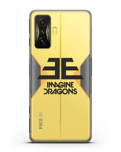 Чехол с логотипом Imagine Dragons силиконовый для Xiaomi Poco F4 GT
