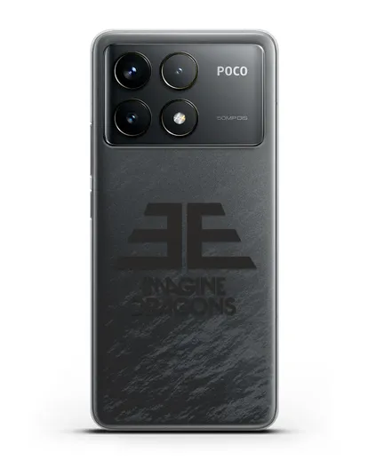 Чехол с логотипом Imagine Dragons силиконовый для Xiaomi Poco F6 Pro