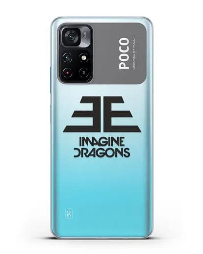 Чехол с логотипом Imagine Dragons силиконовый для Xiaomi Poco M4 Pro 5G