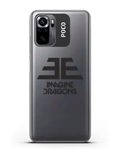Чехол с логотипом Imagine Dragons силиконовый для Xiaomi Poco M5s