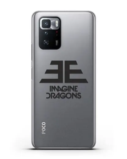 Чехол с логотипом Imagine Dragons силиконовый для Xiaomi Poco X3 GT