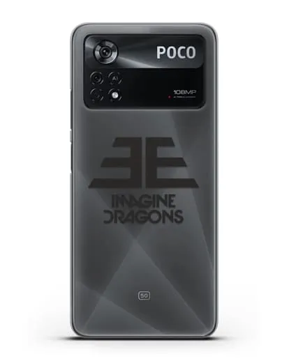 Чехол с логотипом Imagine Dragons силиконовый для Xiaomi Poco X4 Pro