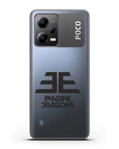 Чехол с логотипом Imagine Dragons силиконовый для Xiaomi Poco X5