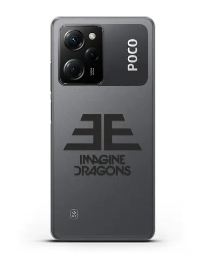 Чехол с логотипом Imagine Dragons силиконовый для Xiaomi Poco X5 Pro