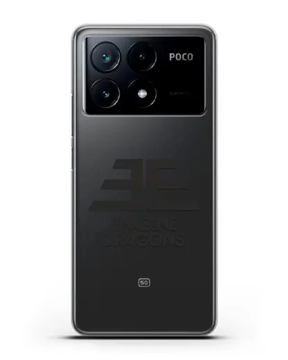 Чехол с логотипом Imagine Dragons силиконовый для Xiaomi Poco X6 Pro