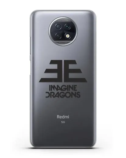Чехол с логотипом Imagine Dragons силиконовый для Xiaomi Redmi Note 9T