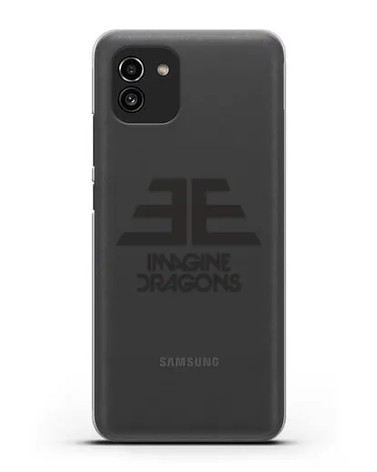 Чехол с логотипом Imagine Dragons силиконовый для Samsung Galaxy A03 [SM-A035]