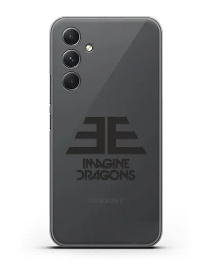 Чехол с логотипом Imagine Dragons силиконовый для Samsung Galaxy A54 [SM-A536]
