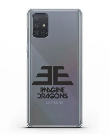 Чехол с логотипом Imagine Dragons силиконовый для Samsung Galaxy A71 [SM-A715F]