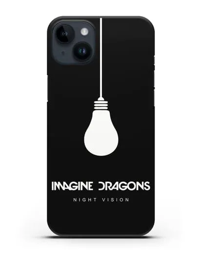 Чехол Imagine Dragons Night Vision силиконовый для iPhone 14 Plus