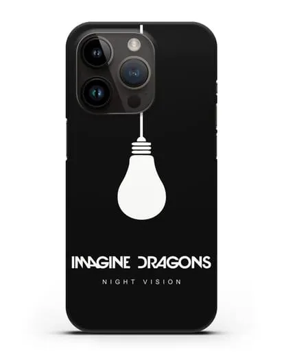 Чехол Imagine Dragons Night Vision силиконовый для iPhone 14 Pro